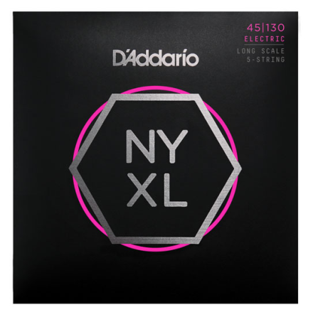 DAddario Elbas NYXL Nickel Wound 045-130 (5-str) Custom Light