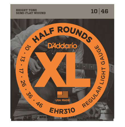 DAddario Elgitarr Half Rounds 010-046