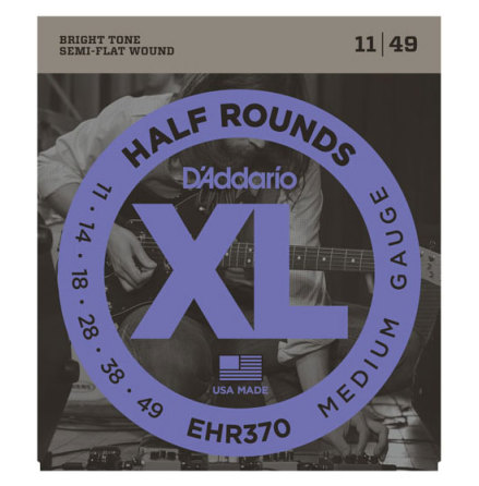DAddario Elgitarr Half Rounds 011-049