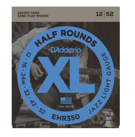 DAddario Elgitarr Half Rounds 012-052