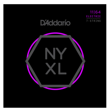DAddario Elgitarr NYXL 7-string 011-064