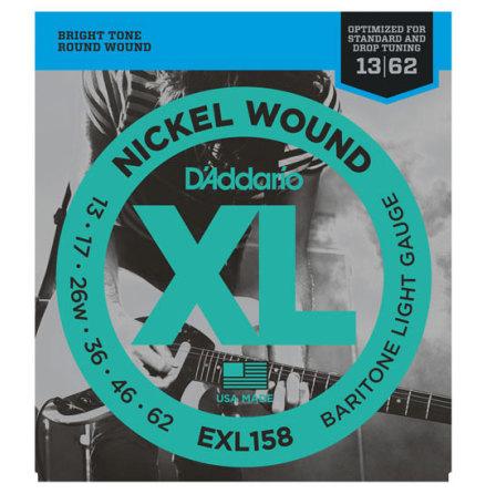 DAddario EXL158 Baritone Nickel Wound 013-062
