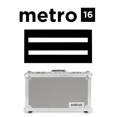 Pedaltrain Metro 16 with Hard Case