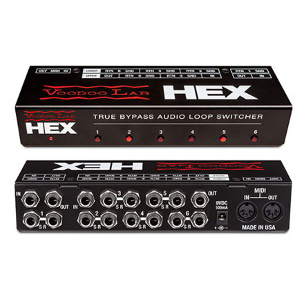 Voodoo Lab HEX audio loop switcher