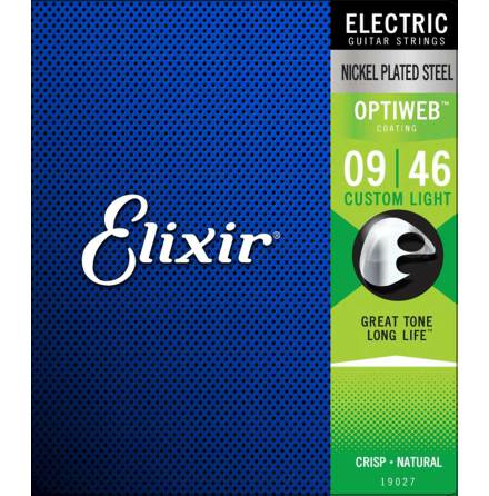 Elixir Electric Nickel Plated Steel Optiweb | 009-046