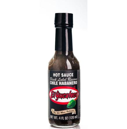 El Yucateco Black Label Reserve Habanero Hot Sauce