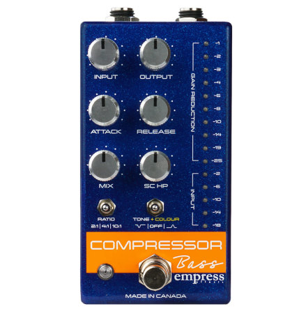 Empress Compressor Bass Blue