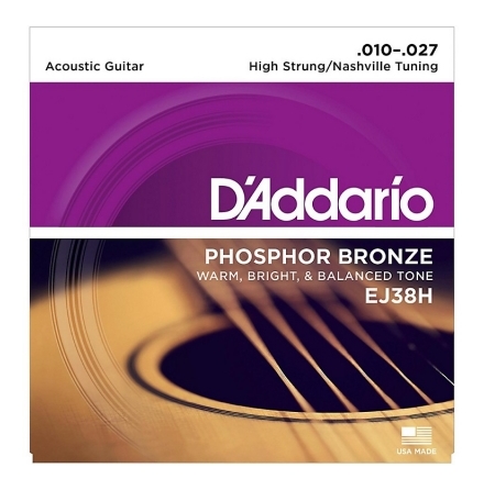 DADDARIO Nashville tuning EJ38H Phosphor Bronze 010-027