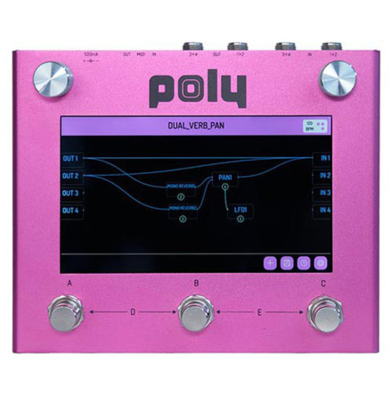 Poly Effects Beebo Multi Modulation Pink