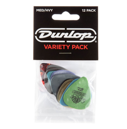 Plektrum Dunlop PVP-102 Medium/Heavy  Variety Pack 12 ps