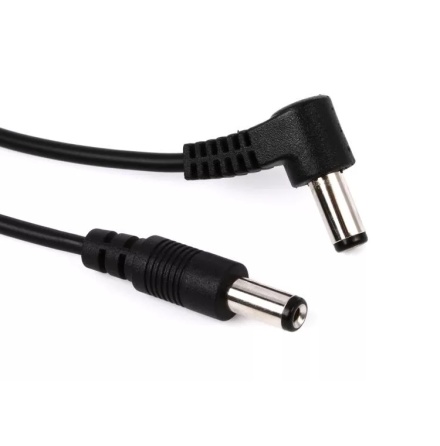 Voodoo Lab Power cable 2.1mm Straight and Right Angle - 45cm
