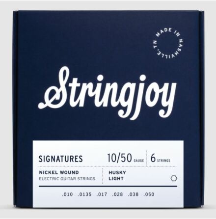 Stringjoy Signatures | Husky Light Gauge (10-50) Nickel Wound Electric