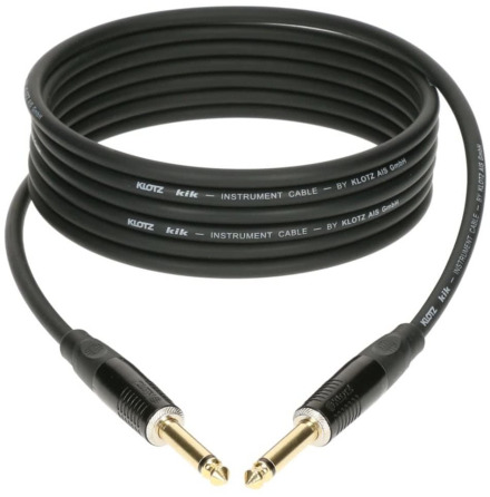 Klotz KIK PRO Black 3m STR-STR Instrument Cable