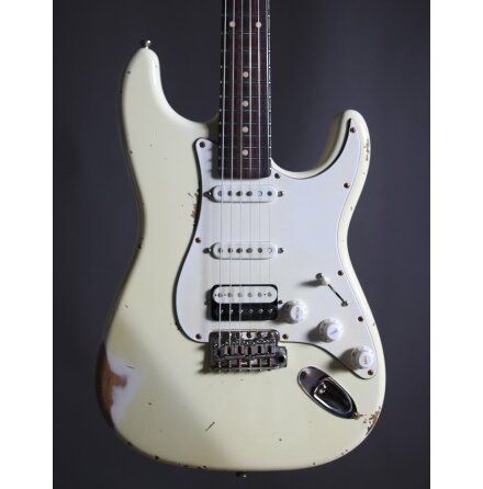 Sonnemo Vintage ST HSS Rosewood Olympic White