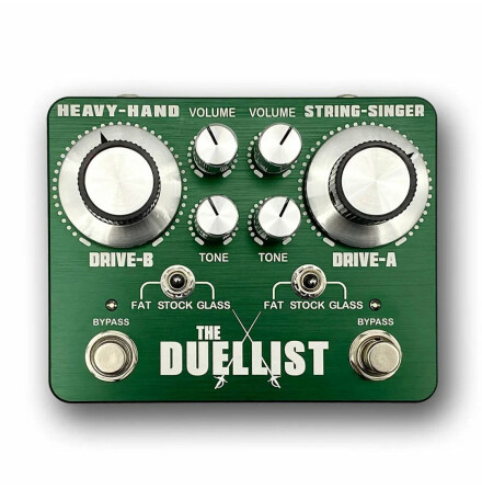 King Tone The Duellist Dual Overdrive Green