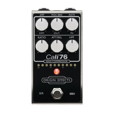 Origin Effects Cali76 Bass Compressor Black 2024
