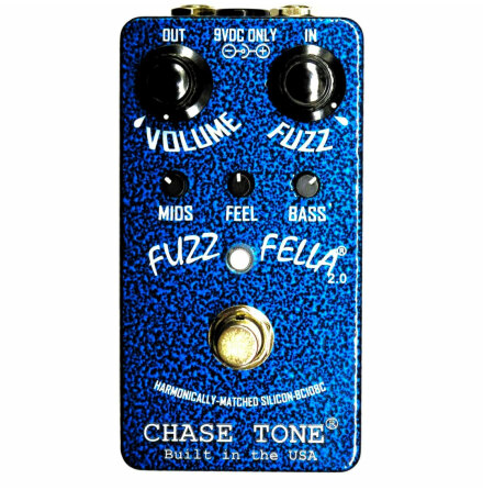 Chase Tone Fuzz Fella 2.0 BC108C Translucent Ocean Blue