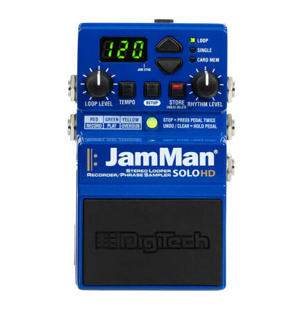 Digitech Jam Man Solo HD stereo looper
