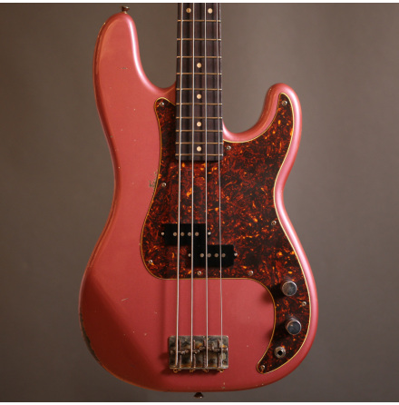 Sonnemo Vintage P-Bass Burgundy Mist Nr387