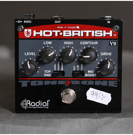 Radial Hot British V9 OD USED - Good Condition - Box, no PSU