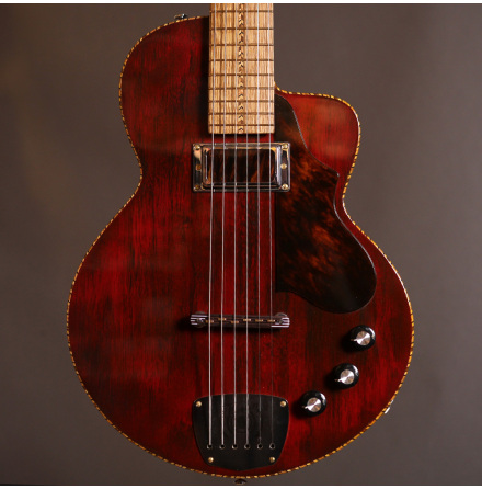 Herlin Guitars Arbolito model 2024 Lipstick Red