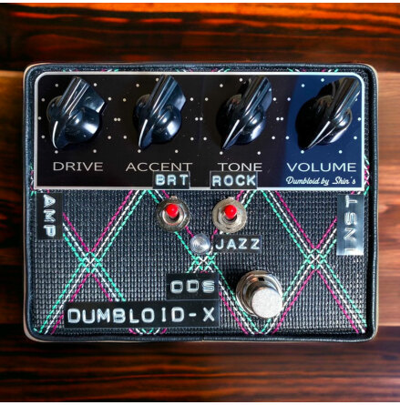 Shin*s Music Dumbloid X-ODS Overdrive Pedal in Diamond Grille / Black Panel