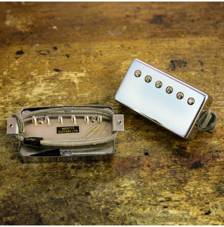 Montys PAF Humbucker Pickup Nickel set