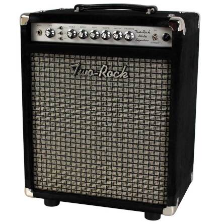 Two-Rock Studio Signature 1x12 Combo Amplifier, Black Suede, Silverface