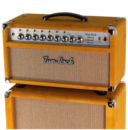 Two-Rock Classic Reverb 100 Watt Head with 212 Matching Cab Gold Suede