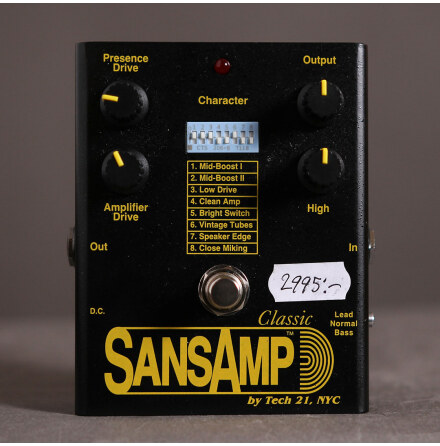 Tech 21 SansAmp Classic USED - Very Good Condition - No Box or PSU