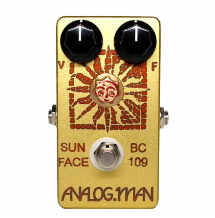 Analog Man SunFace Fuzz TFK BC-109C and Sundial