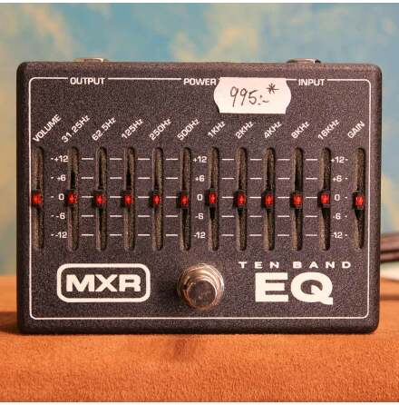 MXR 10-band EQ USED - Very Good Condition - with Box and PSU