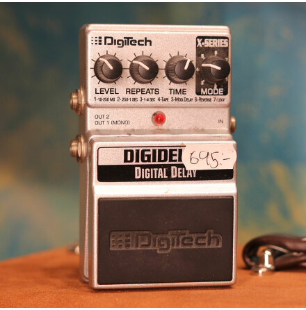 Digitech X-series DigiDelay USED - Good Condition - With box no psu