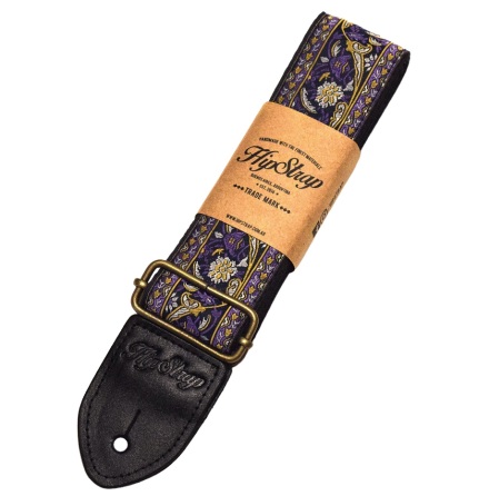 Hipstrap Purpleheart Jacquard Strap