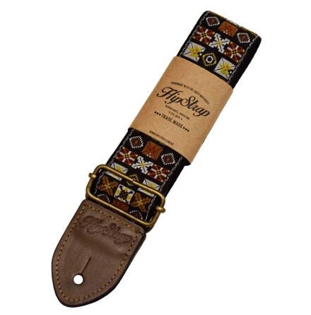 Hipstrap Woodstock Brown Jacquard Strap