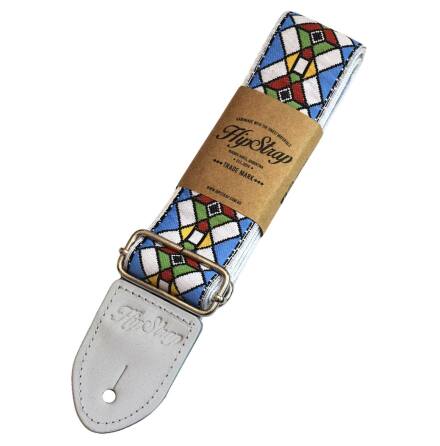 Hipstrap Stained Glass Blue Jacquard Strap