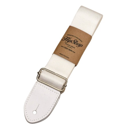 Hipstrap Minimal White Jacquard Strap