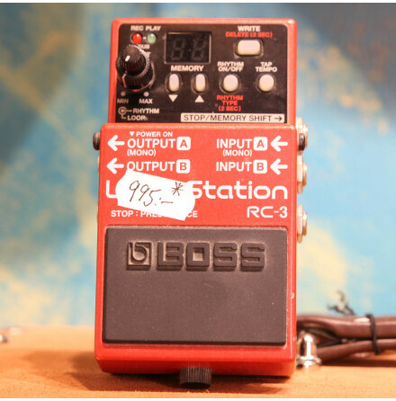 BOSS RC-3 Loop Station USED - Very Good Condition - with Box no PSU